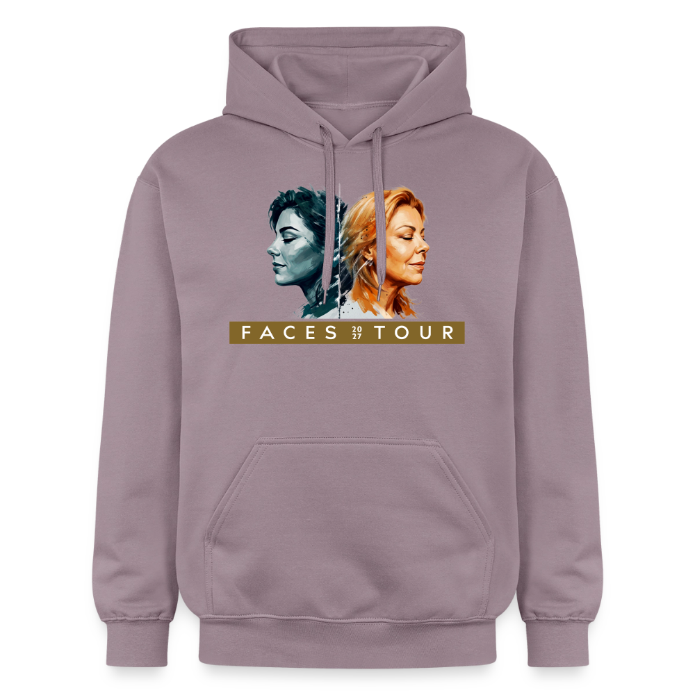 Hoodie Sandra Tour-Signet, Variante 2 - Lilagrau 