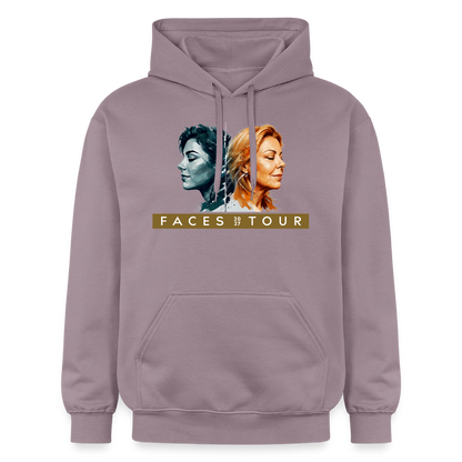 Hoodie Sandra Tour-Signet, Variante 2 - Lilagrau 