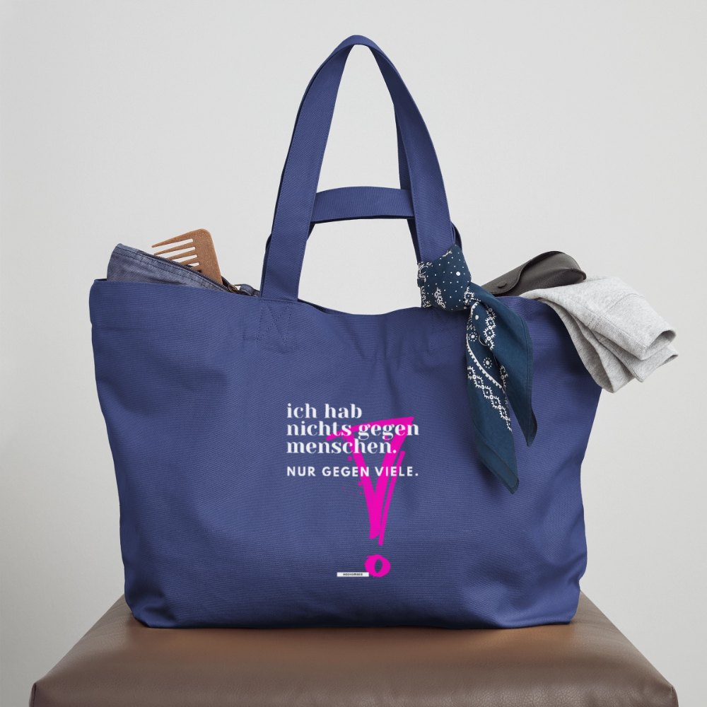 Große Shopping Bag True Talk „Ich hab nichts gegen Menschen“ #159 - Dämmerung