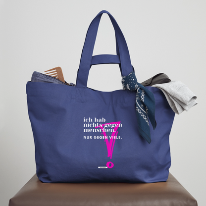Große Shopping Bag True Talk „Ich hab nichts gegen Menschen“ #159 - Dämmerung