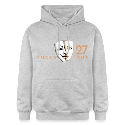 Hoodie Sandra Tour-Signet, Variante 3 - Hellgrau meliert