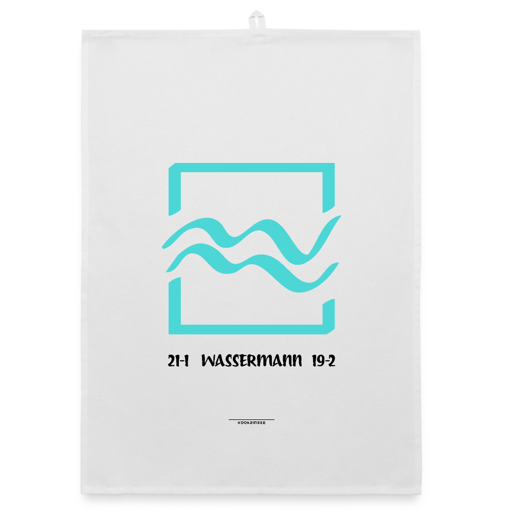 ASTRA WASSERMANN Organic Geschirrtuch / Stoffserviette - Weiß