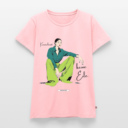 Shirt Karma kennt keine Eile. - Rosa