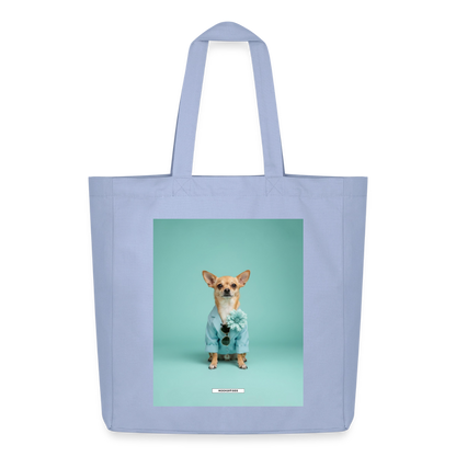 Große Shopping Bag Styled Dogs – Chihuahua - Sky
