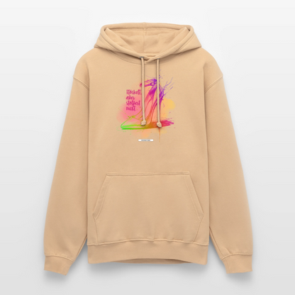 Hoodie Shine – Stöckelt, aber stolpert nicht. - Pfirsich