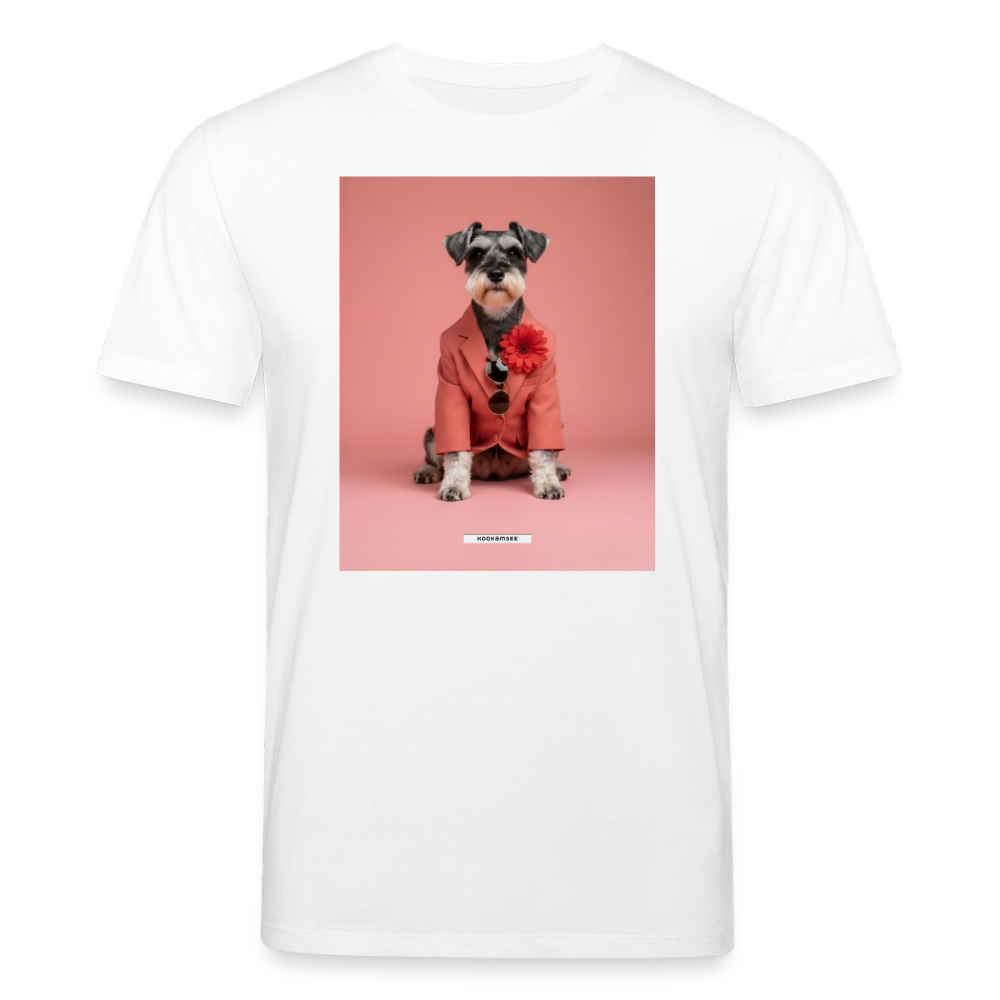 Shirt „Styled Dogs – Schnauzer" - Weiß