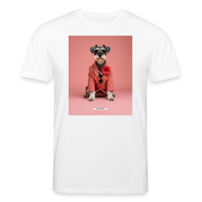 Shirt „Styled Dogs – Schnauzer" - Weiß