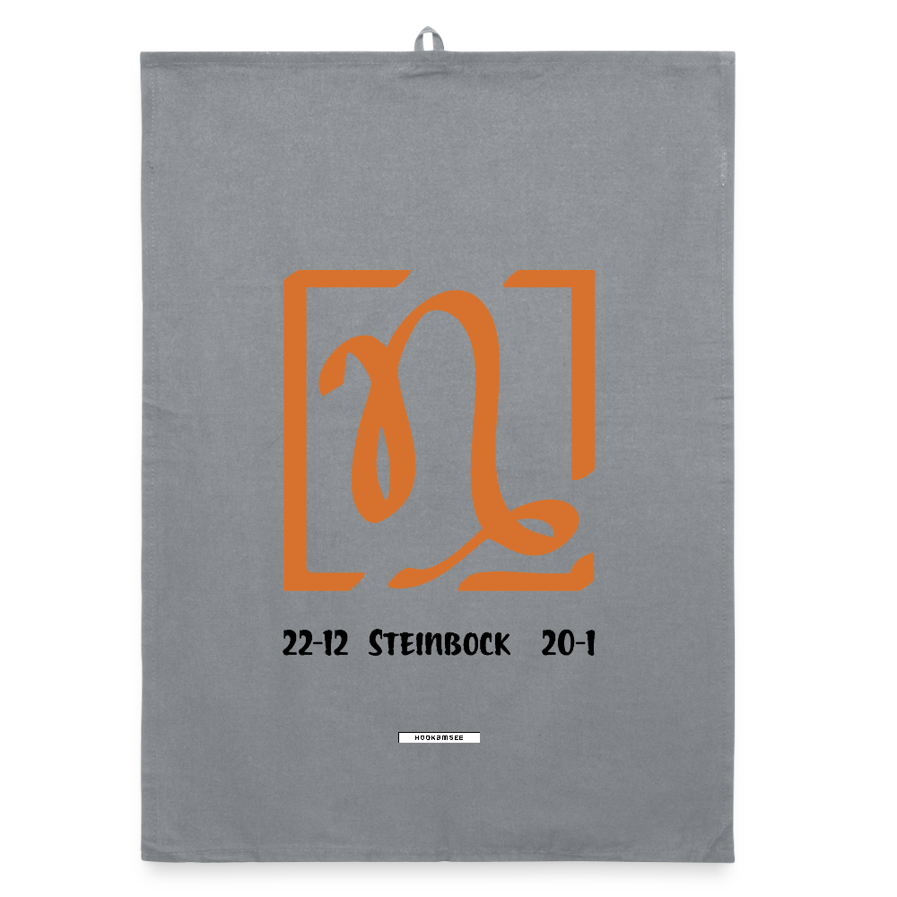 ASTRA STEINBOCK Organic Geschirrtuch / Stoffserviette - Grau