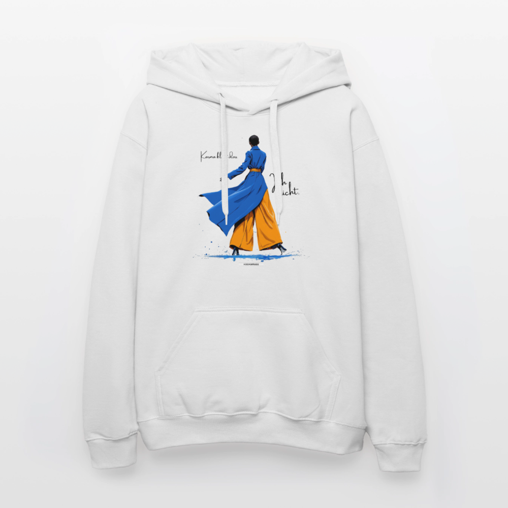 Hoodie Karma klärt das. Ich nicht. - Weiß