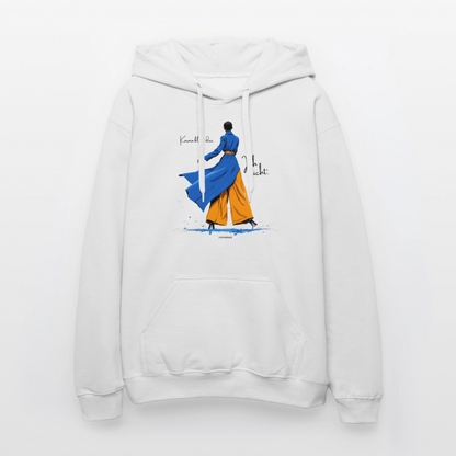 Hoodie Karma klärt das. Ich nicht. - Weiß