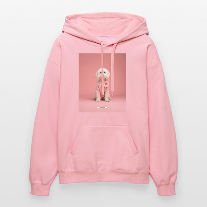 Hoodie „Styled Dogs – Maltipoo" - Hellrosa
