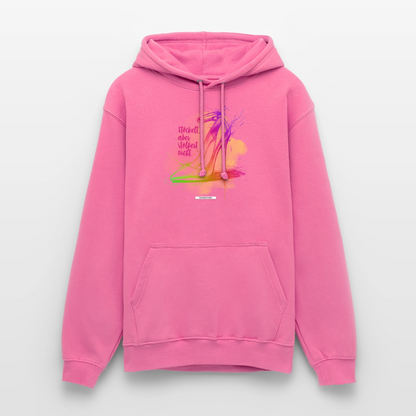 Hoodie Shine – Stöckelt, aber stolpert nicht. - Pink