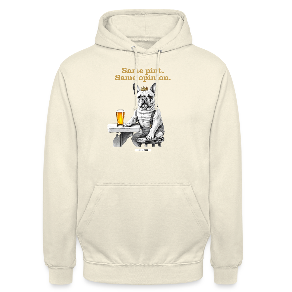 DOG ROYAL #3 Unisex Hoodie - Vanille-Milchshake