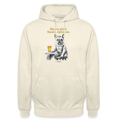 DOG ROYAL #3 Unisex Hoodie - Vanille-Milchshake