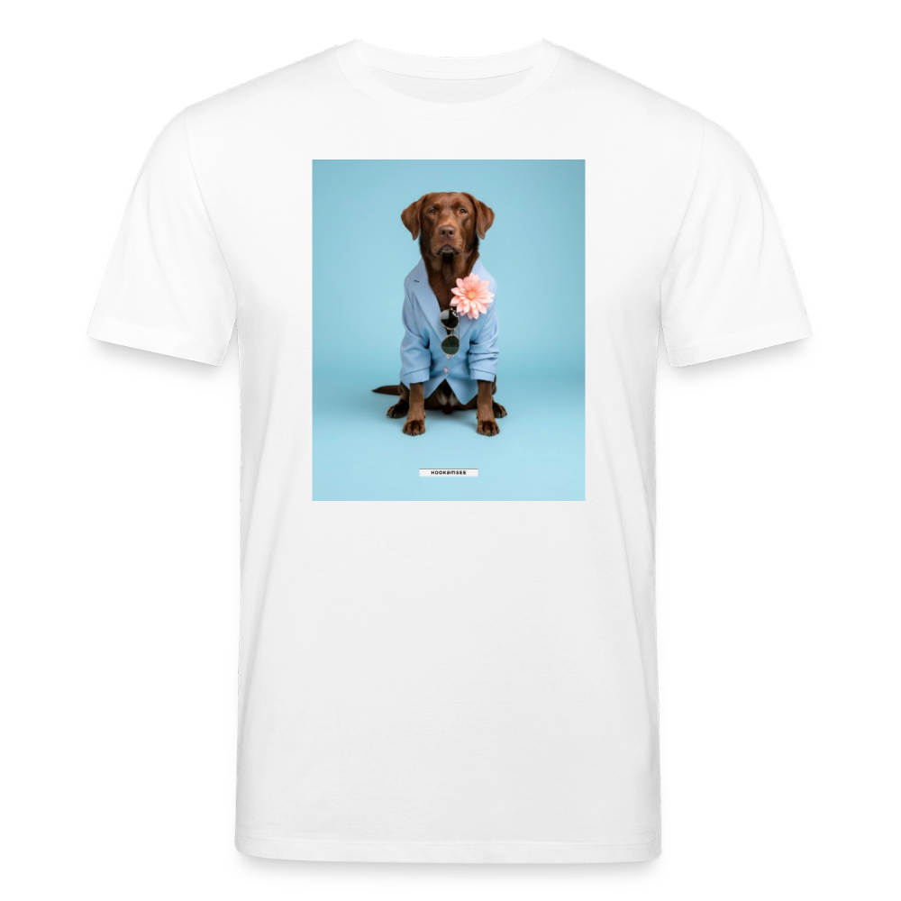 Shirt „Styled Dogs – Labrador" - Weiß