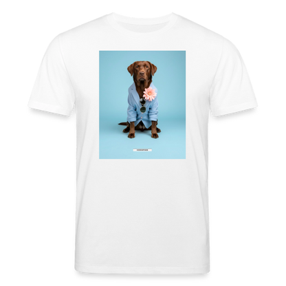 Shirt „Styled Dogs – Labrador" - Weiß
