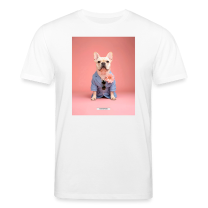 Shirt „Styled Dogs – Frenchie" - Weiß
