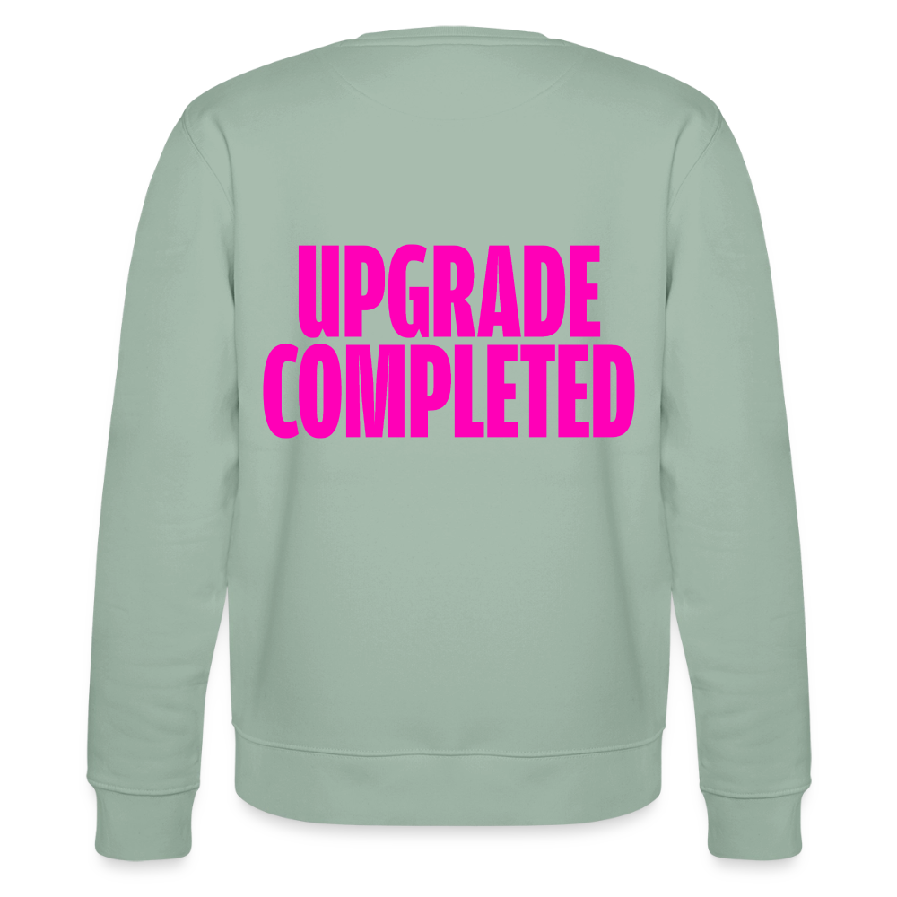 UPGRADE COMPLETED Unisex Sweatshirt - Helles Graugrün