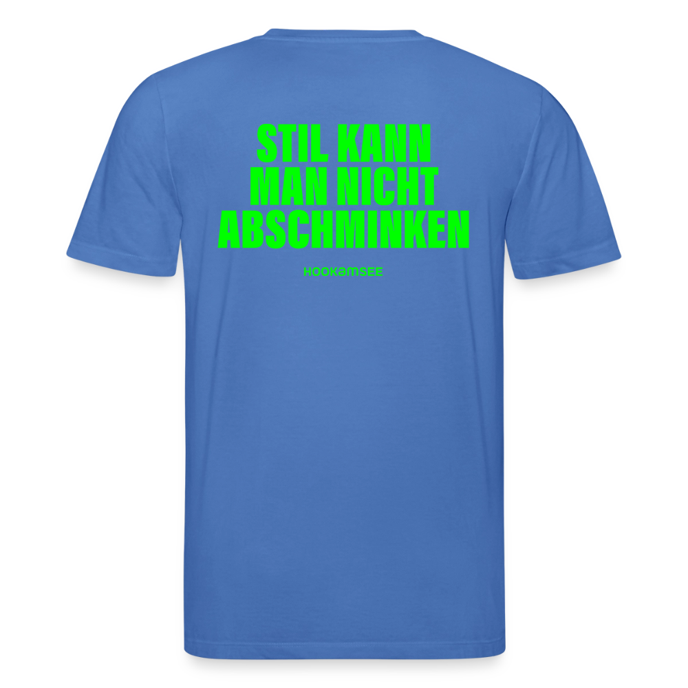 Shirt STIL KANN MAN NICHT ABSCHMINKEN. - Achtsames Blau
