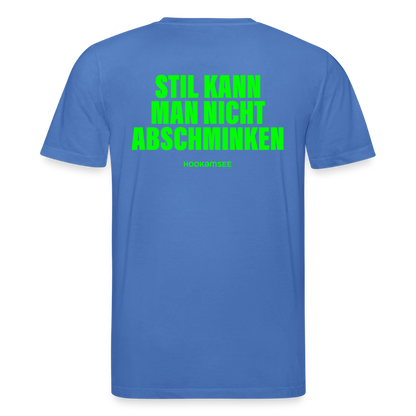 Shirt STIL KANN MAN NICHT ABSCHMINKEN. - Achtsames Blau