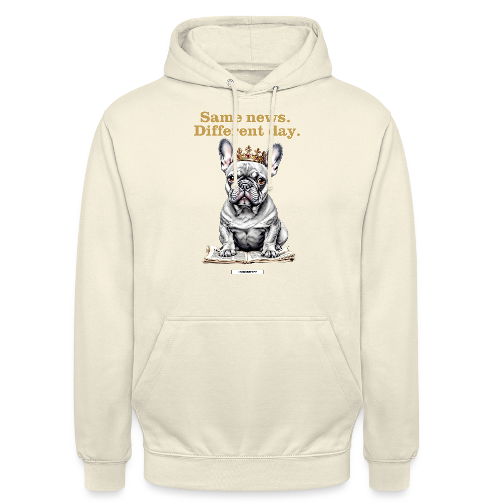 DOG ROYAL #1 Unisex Hoodie - Vanille-Milchshake
