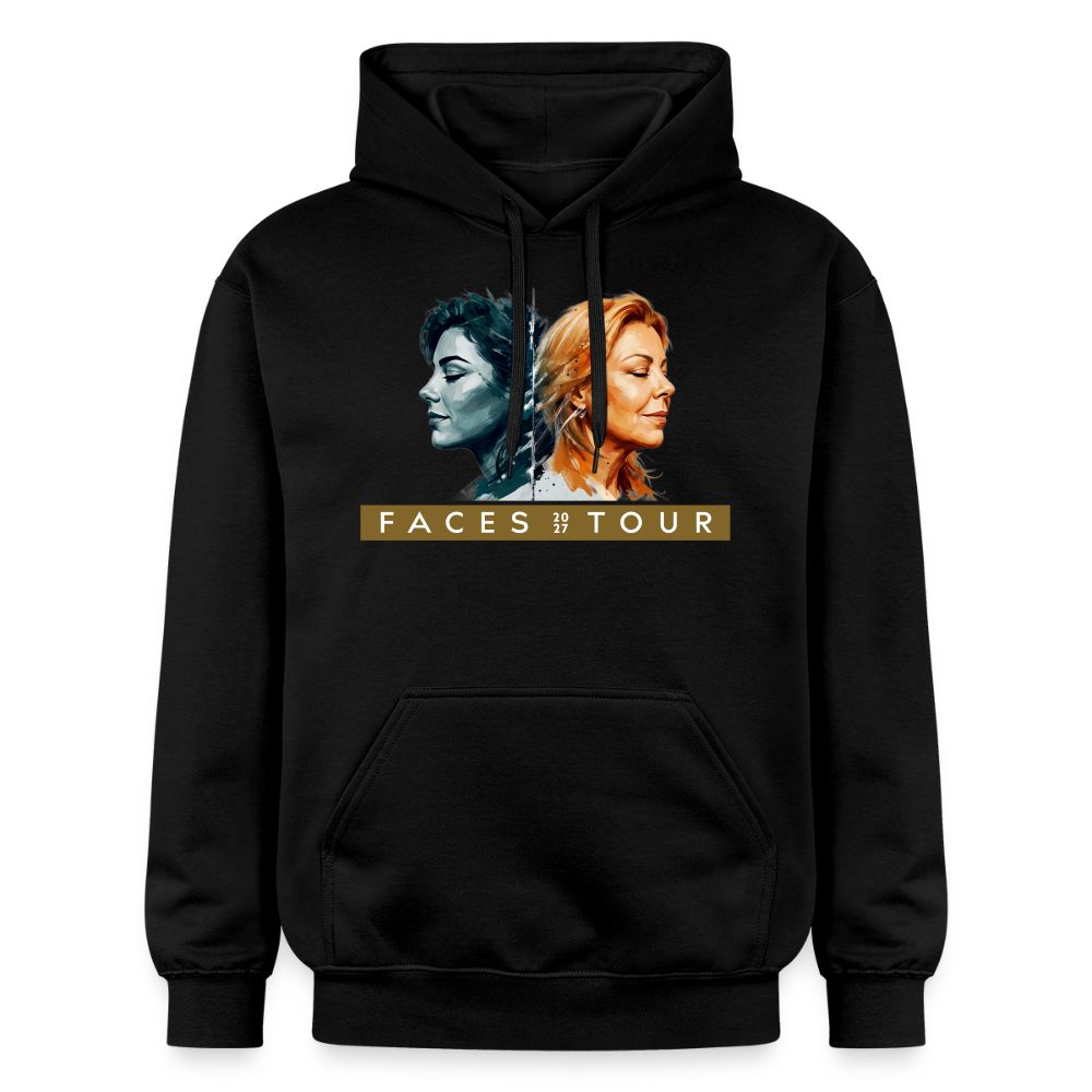Hoodie Sandra Tour-Signet, Variante 2 - Schwarz