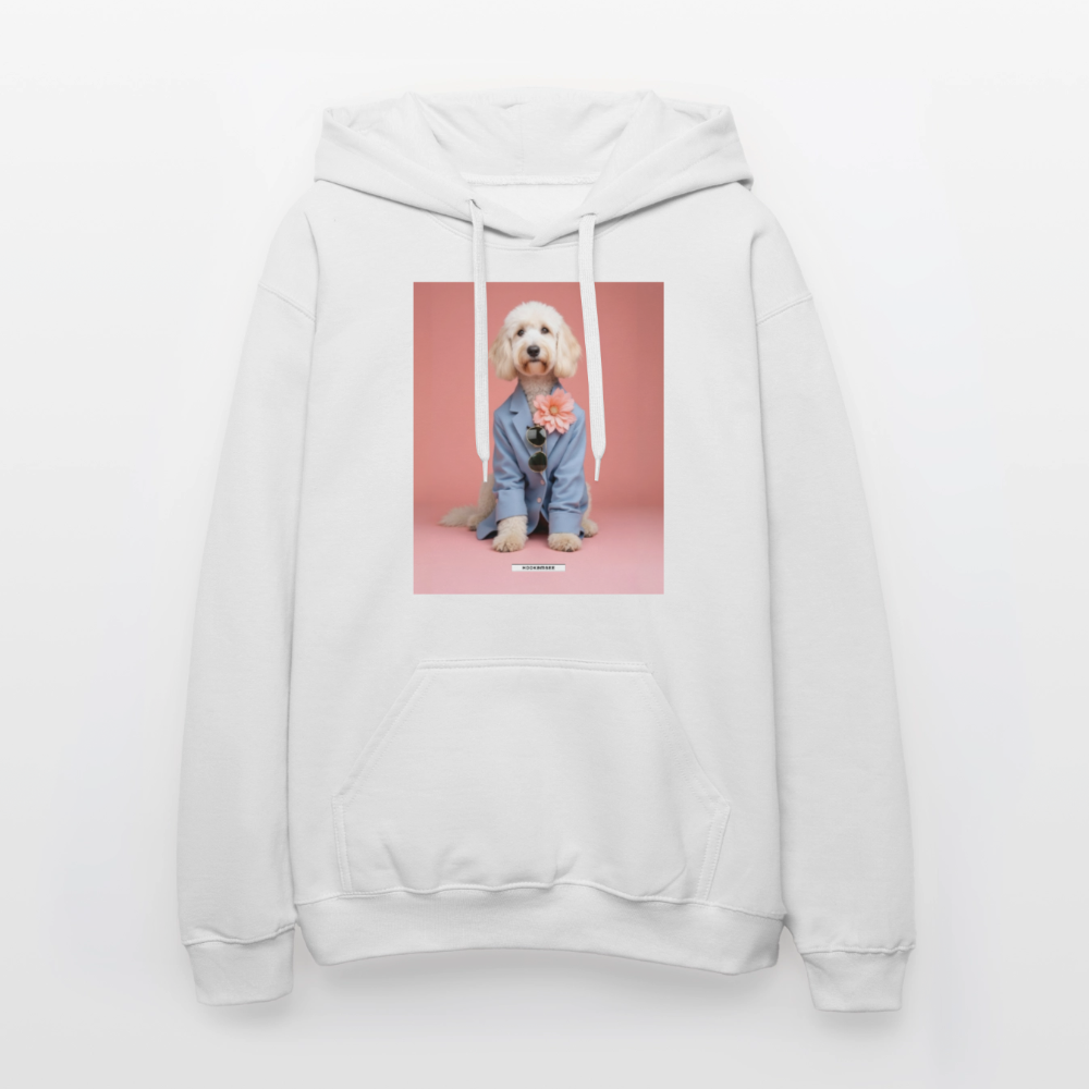 Hoodie „Styled Dogs – Goldendoodle“ - Weiß