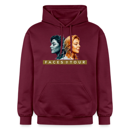 Hoodie Sandra Tour-Signet, Variante 2 - Maroon