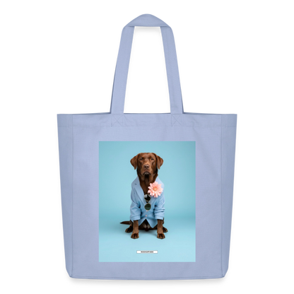 Große Shopping Bag Styled Dogs – Labrador - Sky