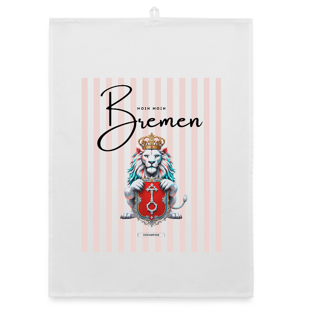 CITY BREMEN Organic Geschirrtuch / Stoffserviette - Weiß