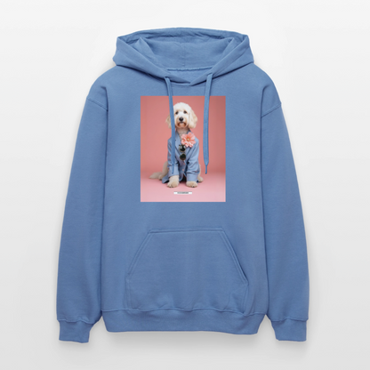 Hoodie „Styled Dogs – Goldendoodle“ - Carolina Blue