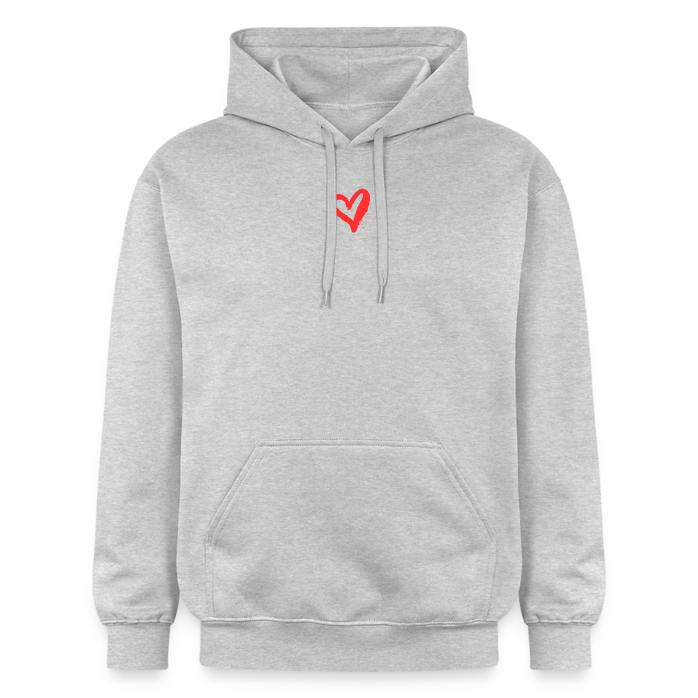 VALENTINE #1 Unisex Hoodie - Hellgrau meliert