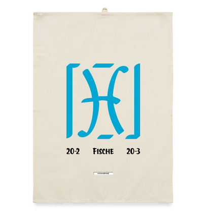 ASTRA FISCHE Organic Geschirrtuch / Stoffserviette - Natur