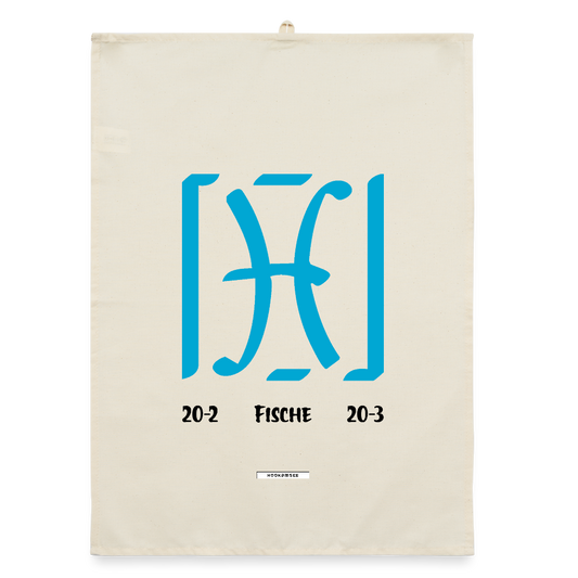 ASTRA FISCHE Organic Geschirrtuch / Stoffserviette - Natur