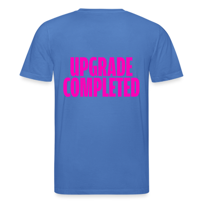 UPGRADE COMPLETED Unisex T-Shirt - Achtsames Blau