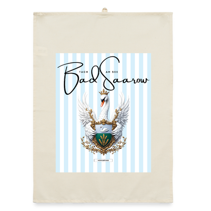 CITY BAD SAAROW Organic Geschirrtuch / Stoffserviette - Natur