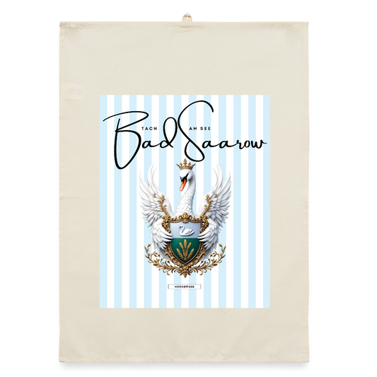 CITY BAD SAAROW Organic Geschirrtuch / Stoffserviette - Natur