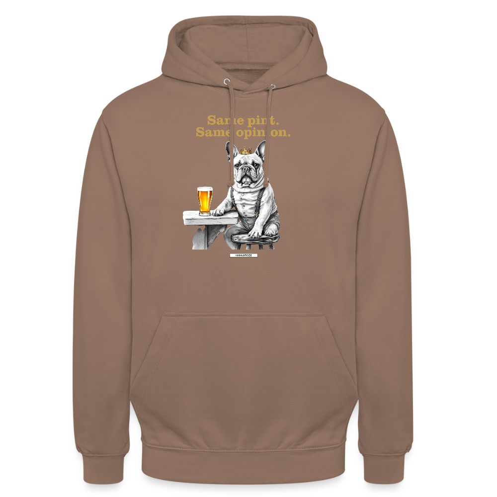 DOG ROYAL #3 Unisex Hoodie - Mokka