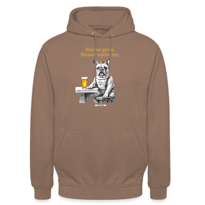 DOG ROYAL #3 Unisex Hoodie - Mokka