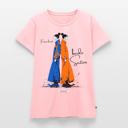 Shirt Karma kennt beide Seiten. - Rosa