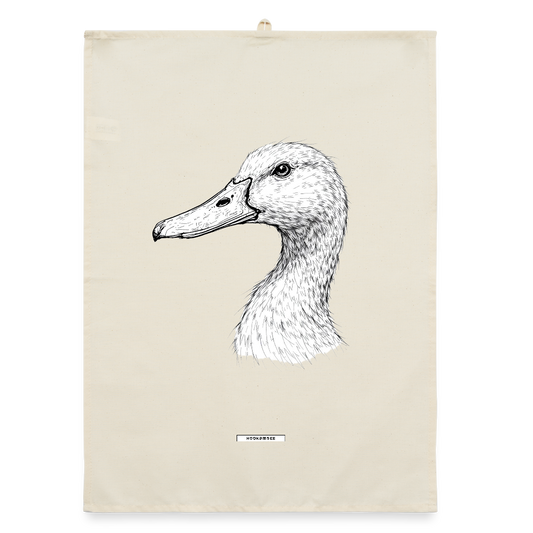 FAUNA GANS Organic Geschirrtuch / Stoffserviette - Natur