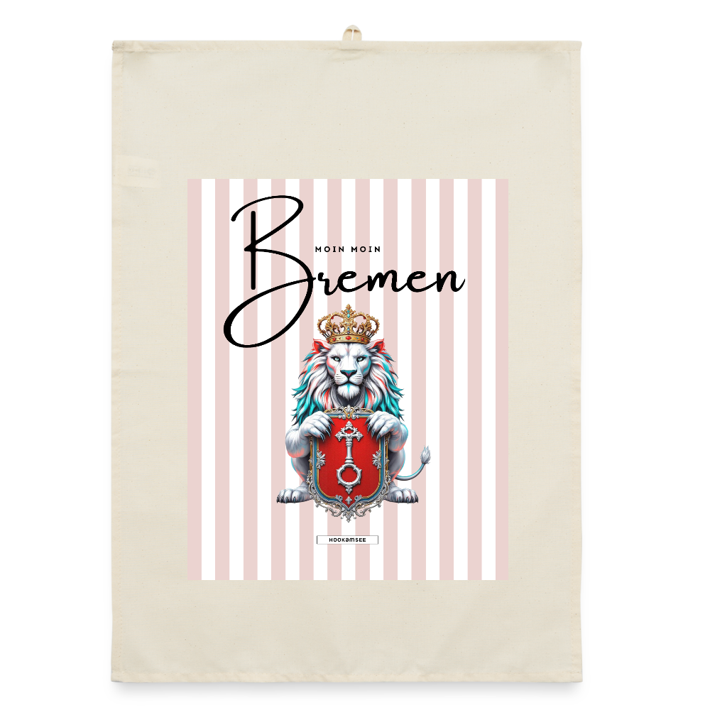 CITY BREMEN Organic Geschirrtuch / Stoffserviette - Natur