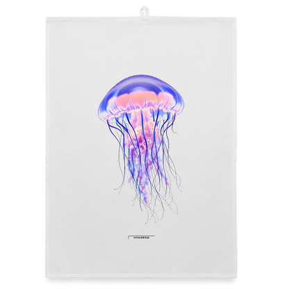 AQUA LUMEN JELLY Organic Geschirrtuch / Stoffserviette - Weiß