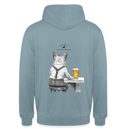DOG ROYAL #3 Unisex Hoodie - Nebelblau
