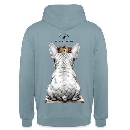 DOG ROYAL #1 Unisex Hoodie - Nebelblau