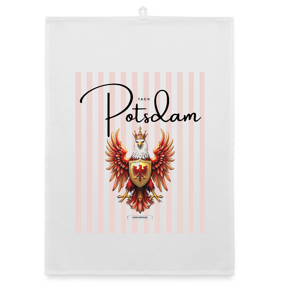 CITY POTSDAM Organic Geschirrtuch / Stoffserviette - Weiß