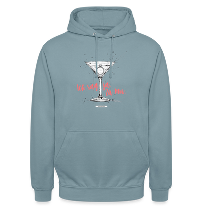 Hoodie Ich sag ja. Zu mir. - Nebelblau