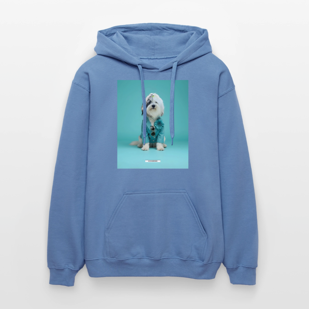 Hoodie „Styled Dogs – Tibet-Terrier“ - Carolina Blue