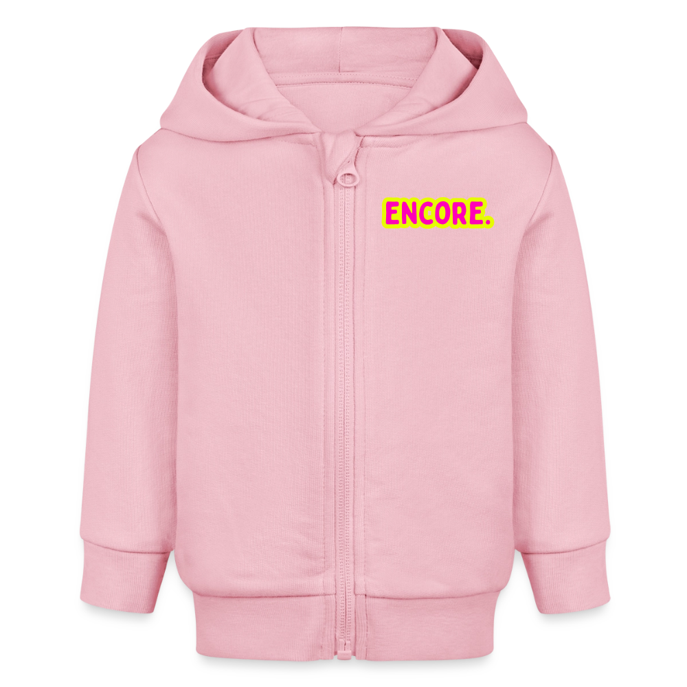 Baby Organic Kapuzenjacke – Born to Classic - Hellrosa