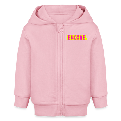 Baby Organic Kapuzenjacke – Born to Classic - Hellrosa